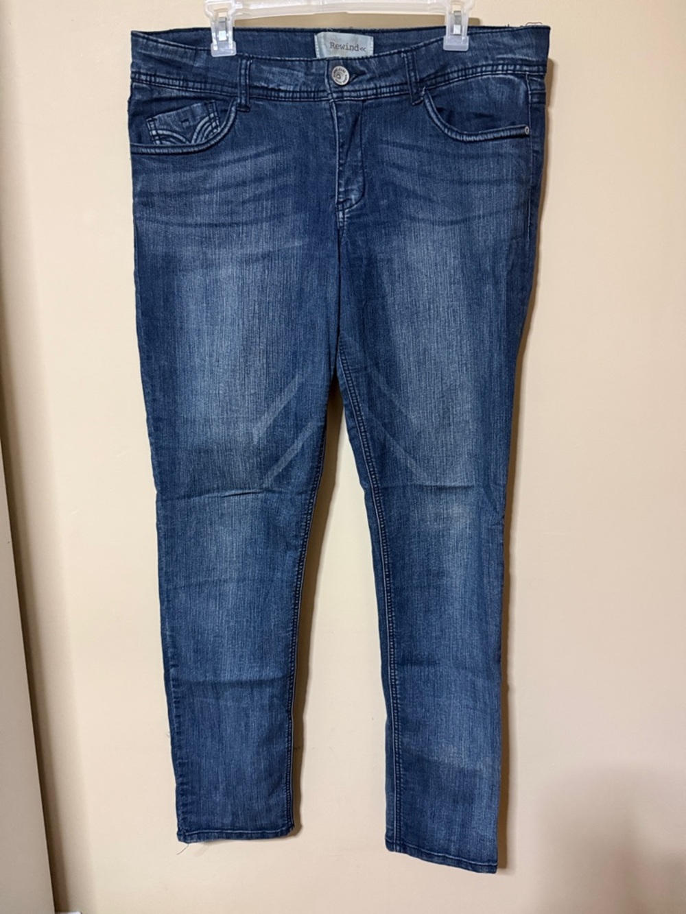 Rewind Women’s Dark Indigo Skinny Jeans